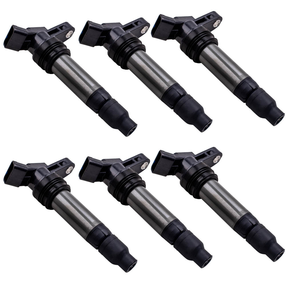 6 pcs Ignition Coil compatible para Volvo S60 S80 V70 XC60 XC70 compatible para Land Rover LR2 3.2L L6