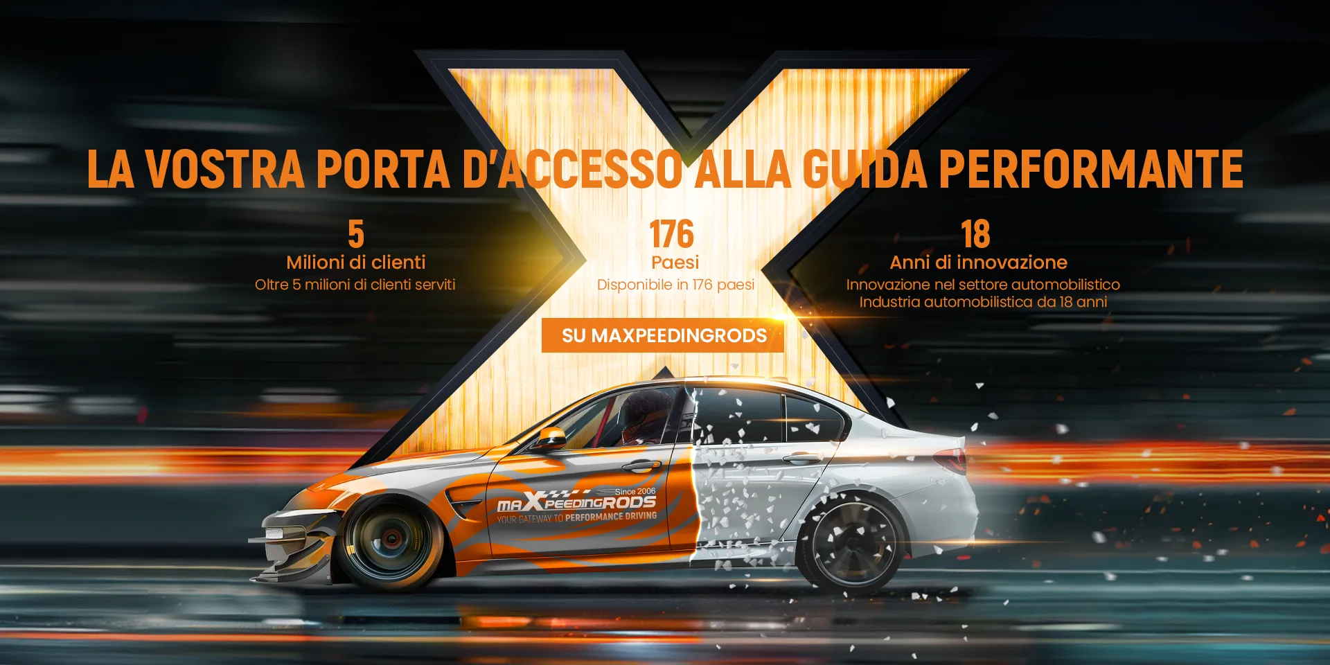 LA VOSTRA PORTA D'ACCESSO ALLA GUIDA PERFORMANTE