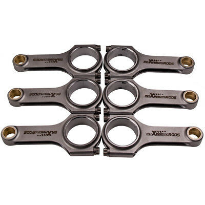 6x Bielle compatibile per BMW E34 M5 S38B38 3.8L Pleuel Connecting Rods Conrods w/ ARP Bolts