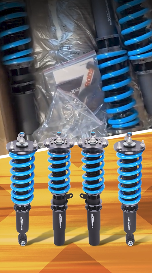 Kit Assetto a Ghiera Ammortizzatori compatibile per BMW 5 Series E39 Berlina 1995-2003