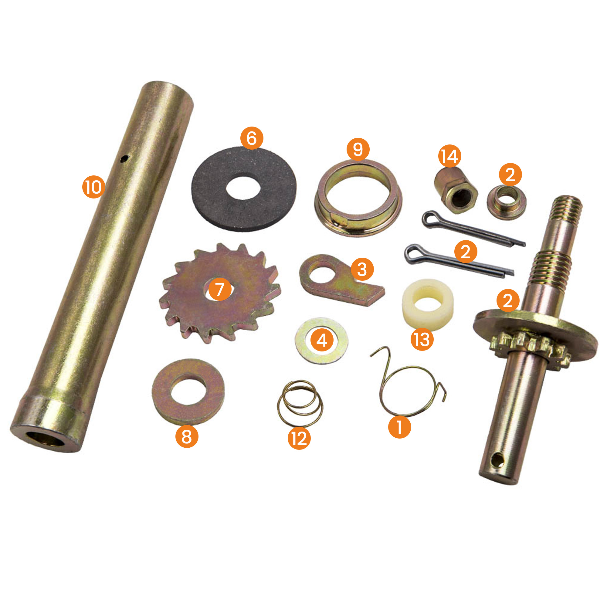 Lower Crank Rebuild Kit For Coleman Fleetwood POP UP Campers