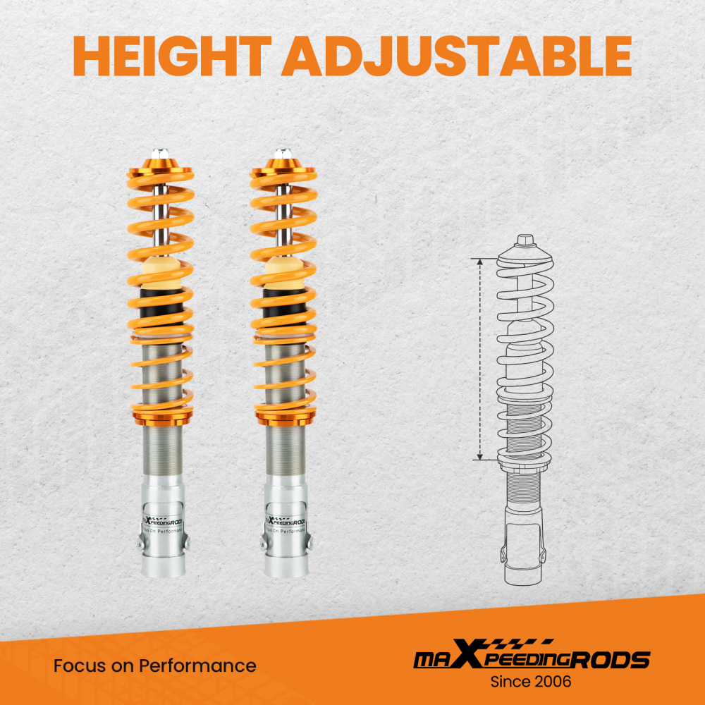 Coilover compatible for Volkswagen Lupo 1998-2005 Suspension Kit Lowering Kit