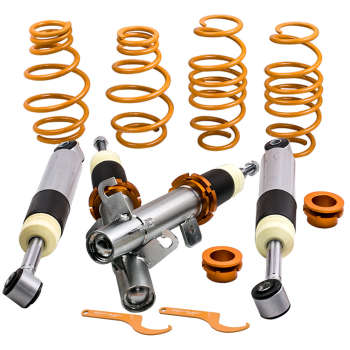 Street Coilovers Compatible for Ford Fiesta Mk6 JD JH 1.6 TDCi 2001 2002 2003 2004-2008.