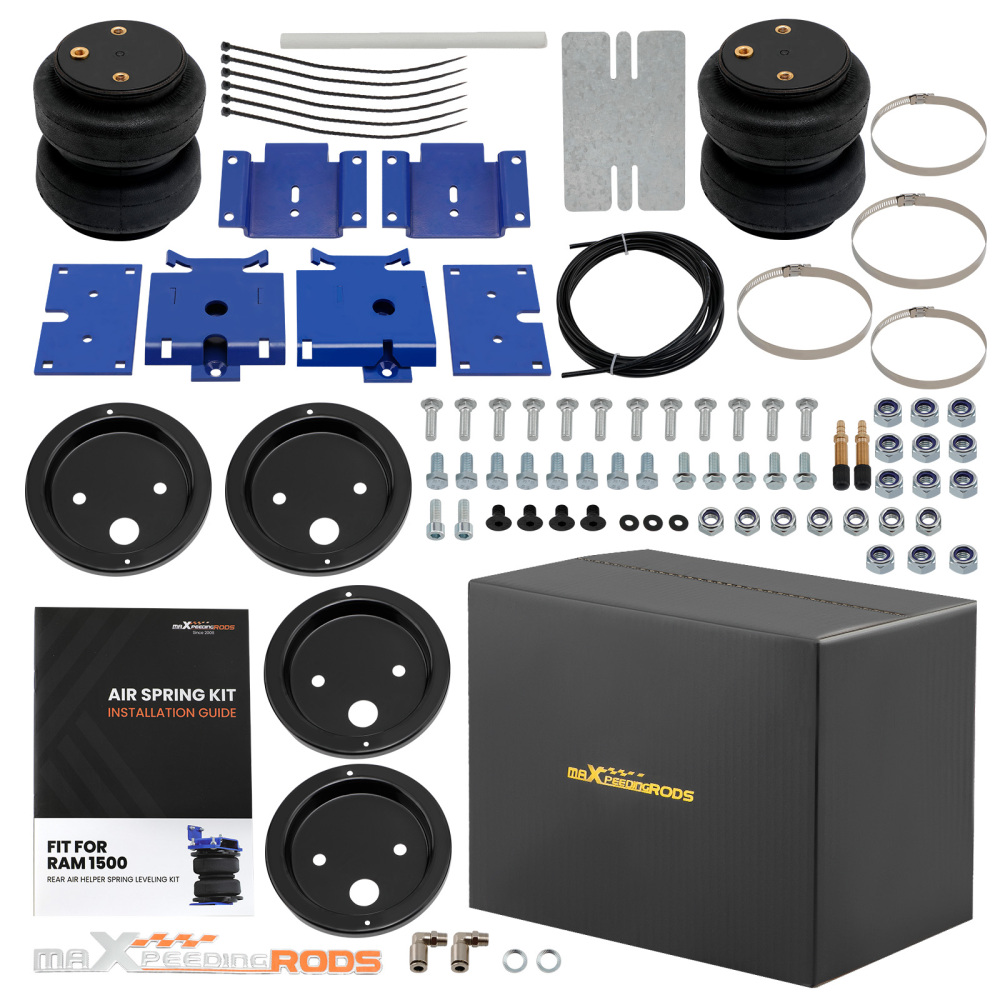 Air Helper Spring Kit compatible pour Dodge Ram 1500 Pickup RWD 4WD 2009-2018 5000 LB