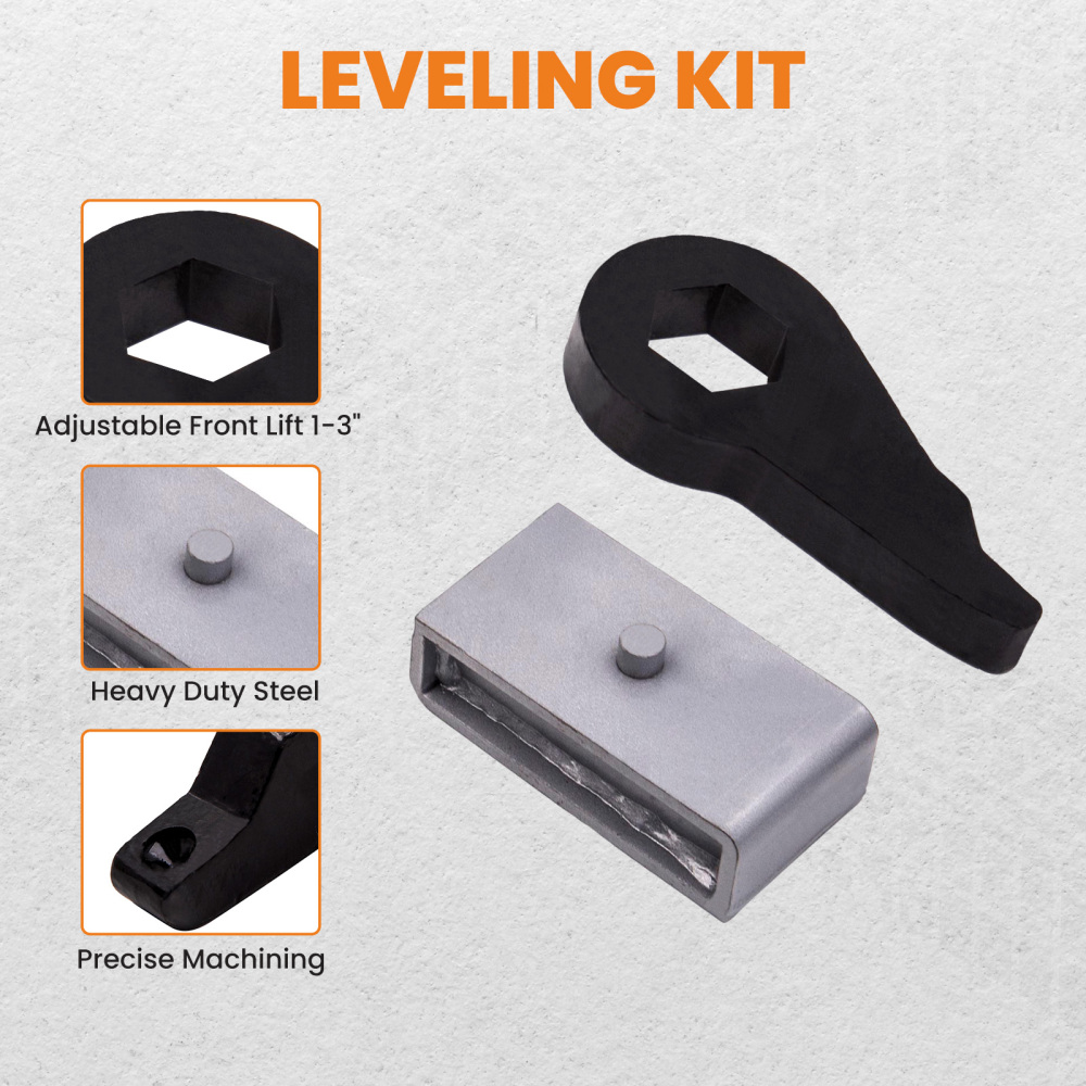 1inch-3inch Front 2inch Rear Leveling Lift Kit compatible for Chevy Silverado Sierra 1500 1999-2007