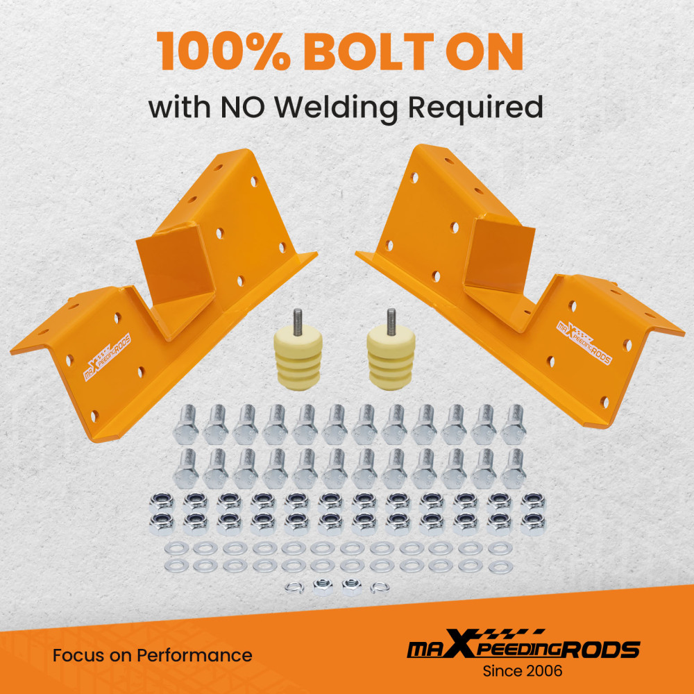 C-Notch Kit compatible for Chevy Silverado 1500 Classic NBS Body 2001-2007 2005 4x4