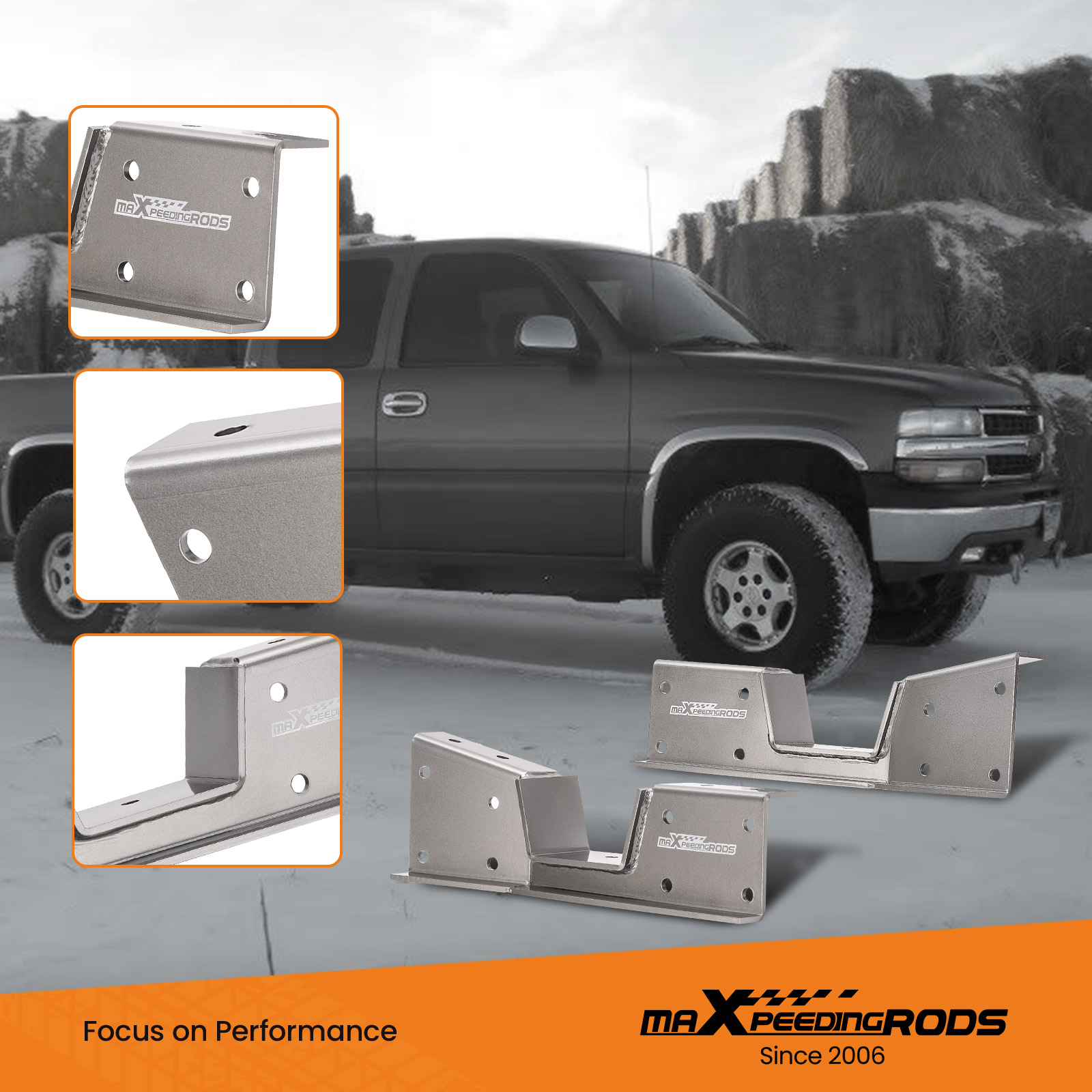 DIY Underbed C Notch Kit For 1999-2006 Chevy/GMC 1500 Silverado Sierra