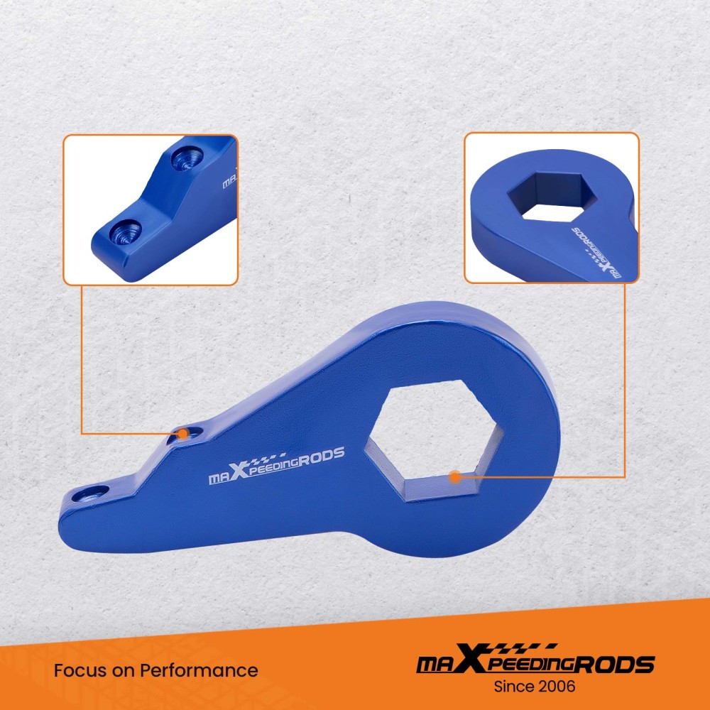 1-3 Leveling Kit Forged Torsion Keys w/ Shock Extender compatible for GMC Chevy 1999-06