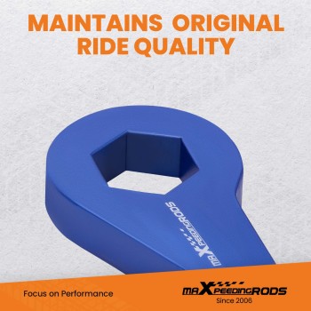 1-3 Leveling Kit Forged Torsion Keys w/ Shock Extender compatible for GMC Chevy 1999-06