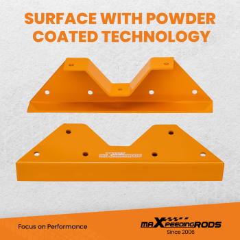 Rear C Notches Kit compatible for Chevy C10 C15 C1500 1973-1987 2WD 1976 1977