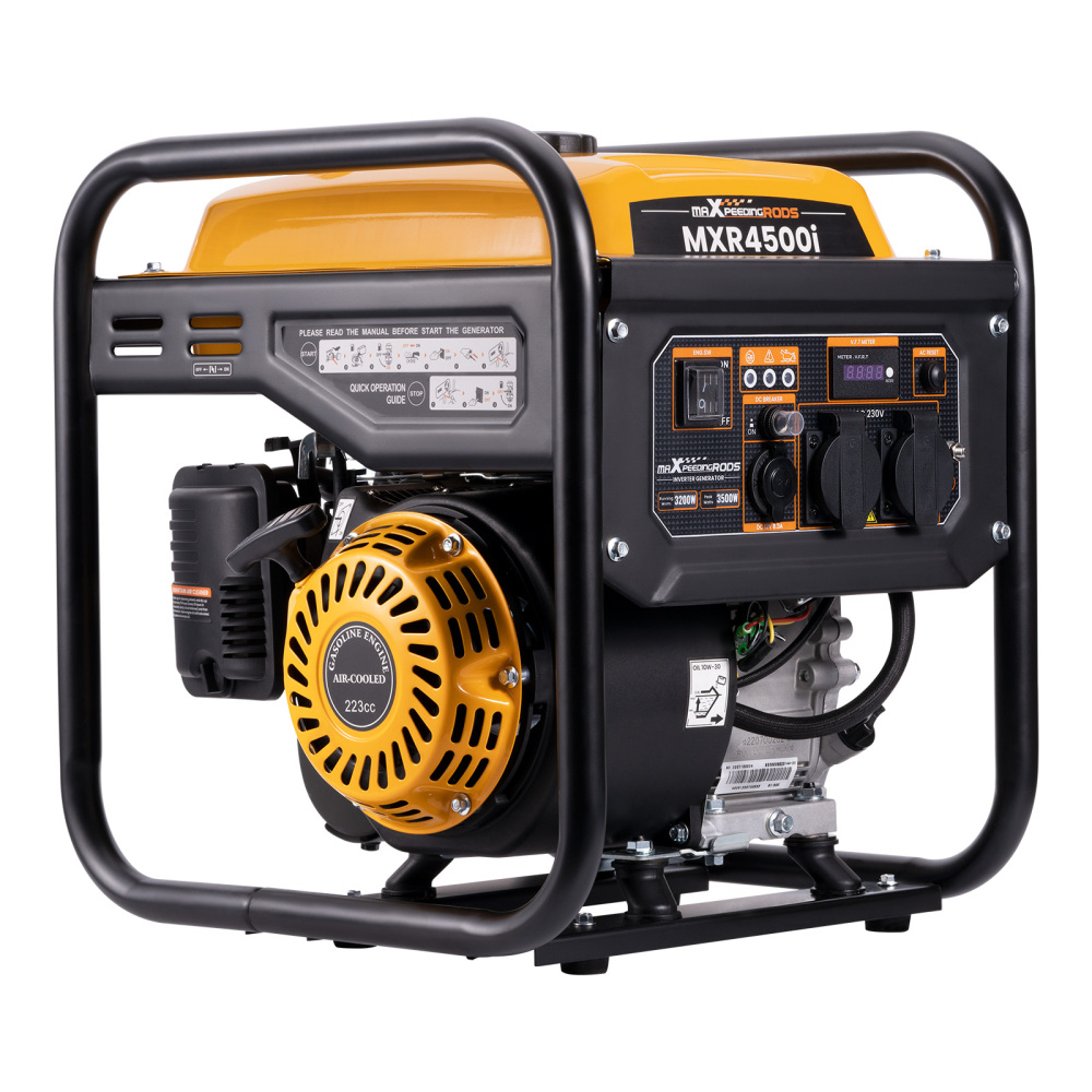 Generador de gasolina con inversor de 3,5KW Generador de 4 tiempos para camping