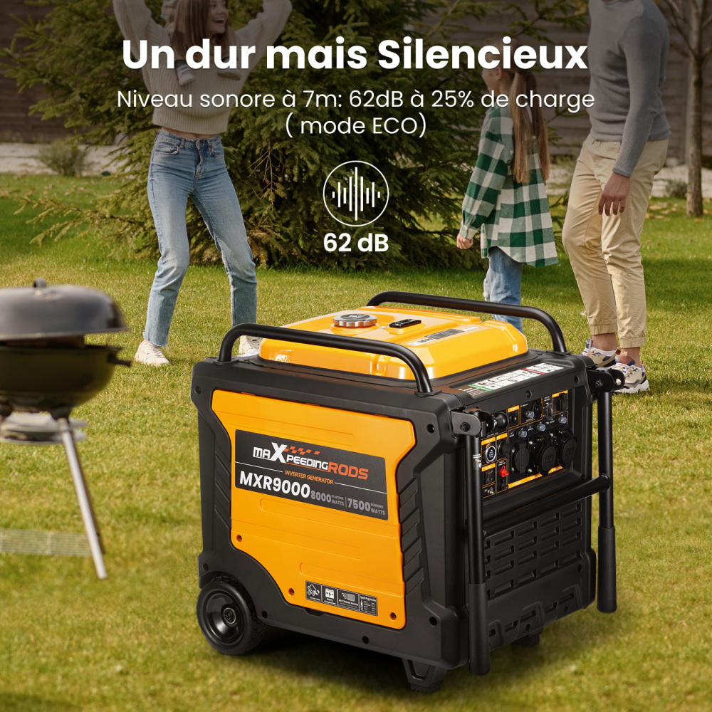 Groupe électrogène inverter à Lessence Generateur Electrique 8kw Pour Camping
