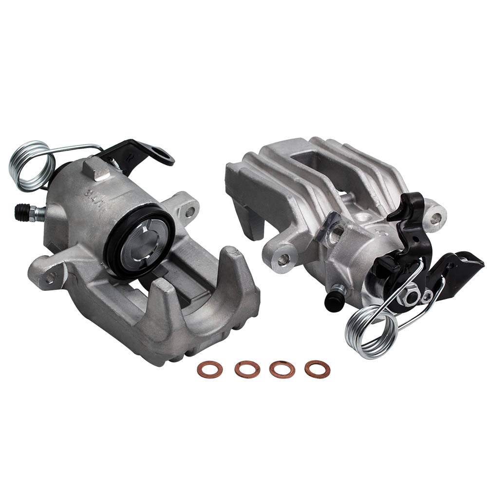 2X Bremszange Pinza Freno Posteriore Sinistro Destro compatibile per Audi A3 compatibile per VW BORA compatibile per SKODA