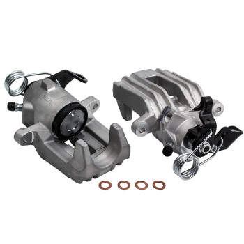 2X Bremszange Pinza Freno Posteriore Sinistro Destro compatibile per Audi A3 compatibile per VW BORA compatibile per SKODA