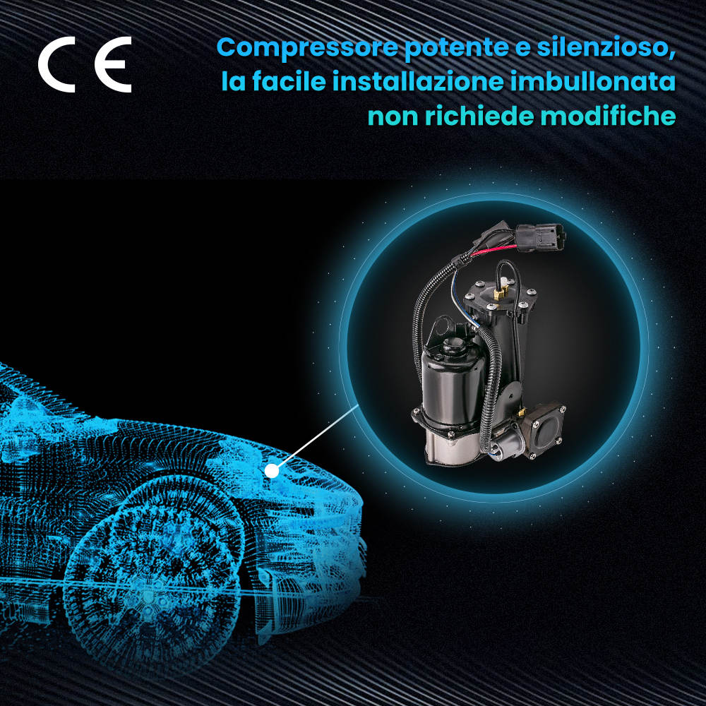 Pompa del compressore della sospensione dellaria compatibile per Land Rover Discovery