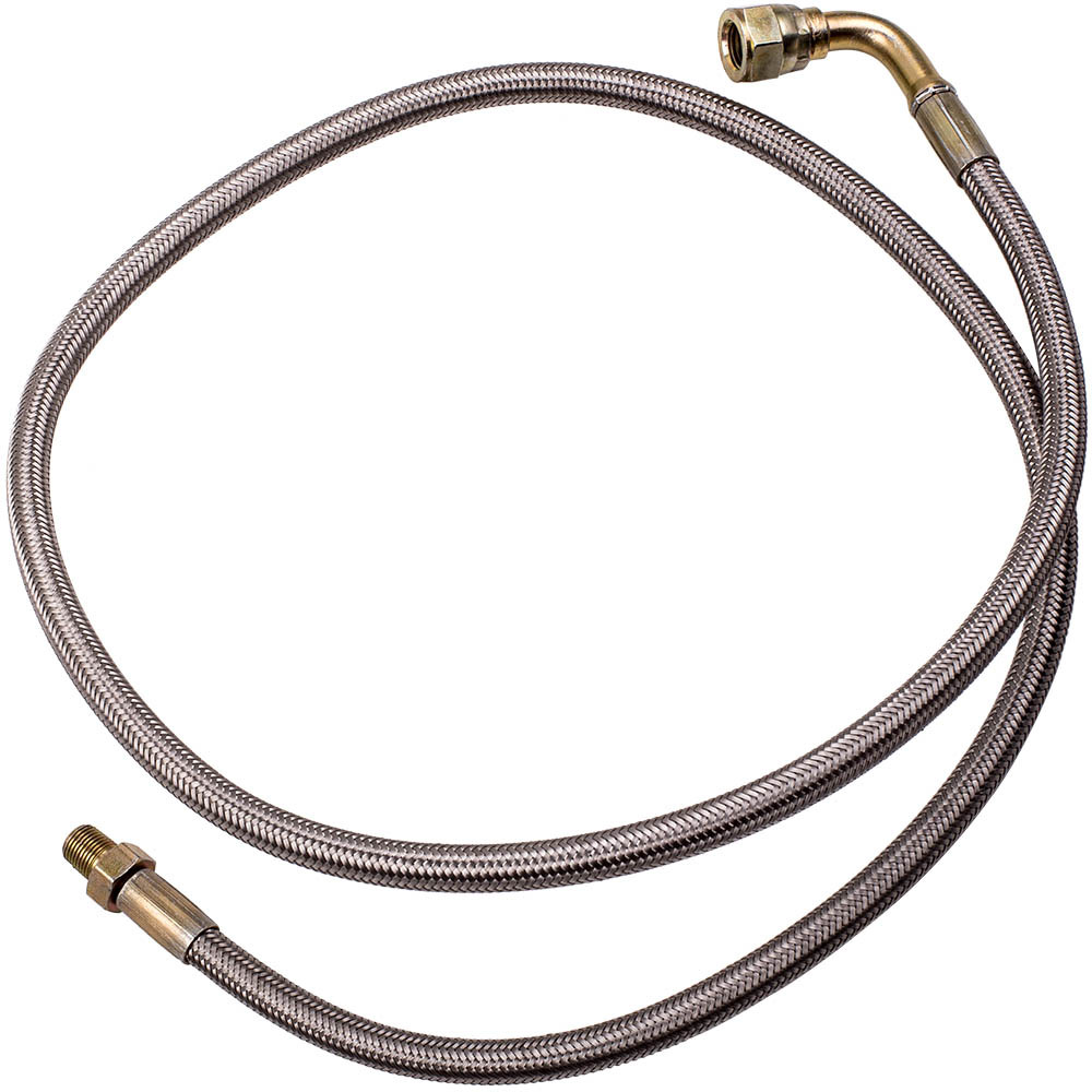 Turbo Oil Feed Line Kit T3 T4 T60 T61 T70 1/8 PNT 90 Degree 43
