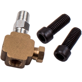 Turbo Oil Feed Line Kit T3 T4 T60 T61 T70 1/8 PNT 90 Degree 43