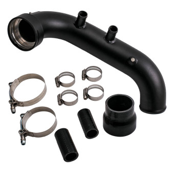 Intercooler Charge Pipe Kit compatible for BMW N54 (3.0T) E8X E9X 135i 335i 1M (SG71312FG)