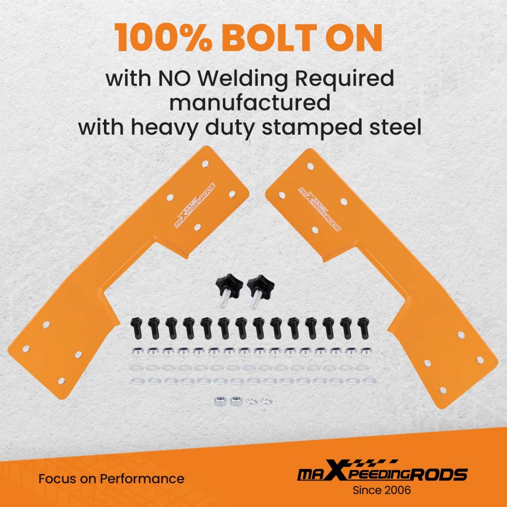 Rear Axle Lowering compatible for Chevy GMC Frame C-Notch Axle Flip Kit 2006 1500 Truck