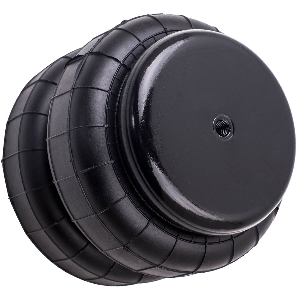 Pair of standard 2500 lb single 1/2npt port air spring Bag Double Bellows QZFSP