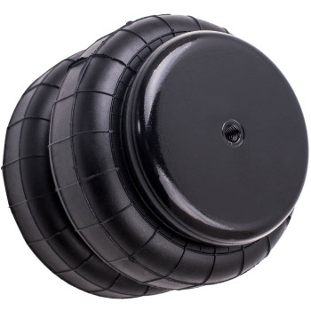 Pair of standard 2500 lb single 1/2npt port air spring Bag Double Bellows QZFSP