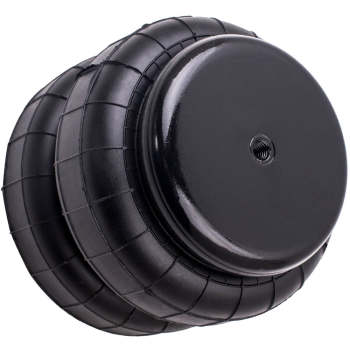 Pair of standard 2500 lb single 1/2npt port air spring Bag Double Bellows QZFSP