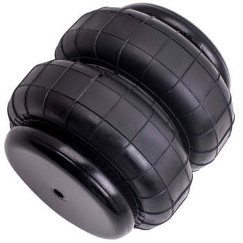 Pair of standard 2500 lb single 1/2npt port air spring Bag Double Bellows QZFSP