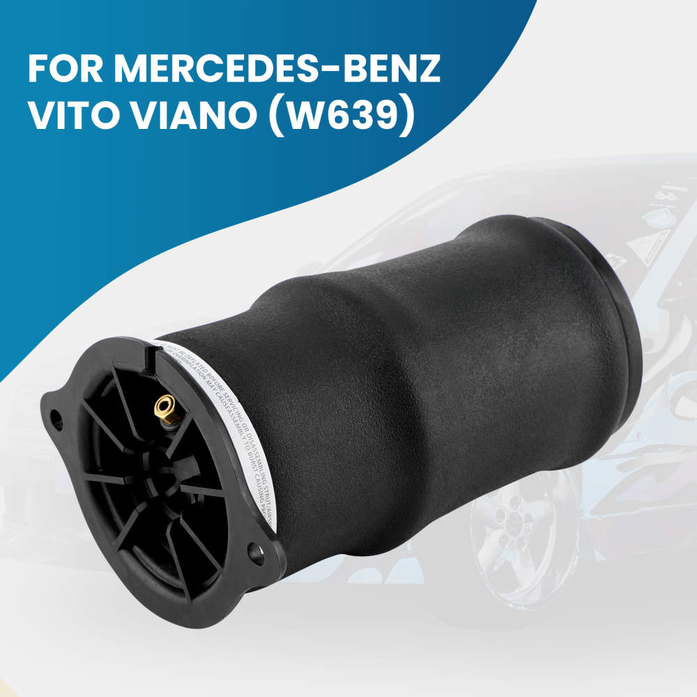 Arrière Ressort suspension pneumatique compatible pour Mercedes Vito/Viano W639 6393280201