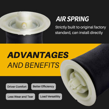 Rear Air Ride Suspension Spring Bag Bellows 37106781827 compatible for BMW F07 37106781828