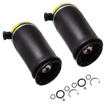 Pair Rear Suspension Air Spring Bag compatible for Ford Expedition Navigator 2WD 97-02 UN93