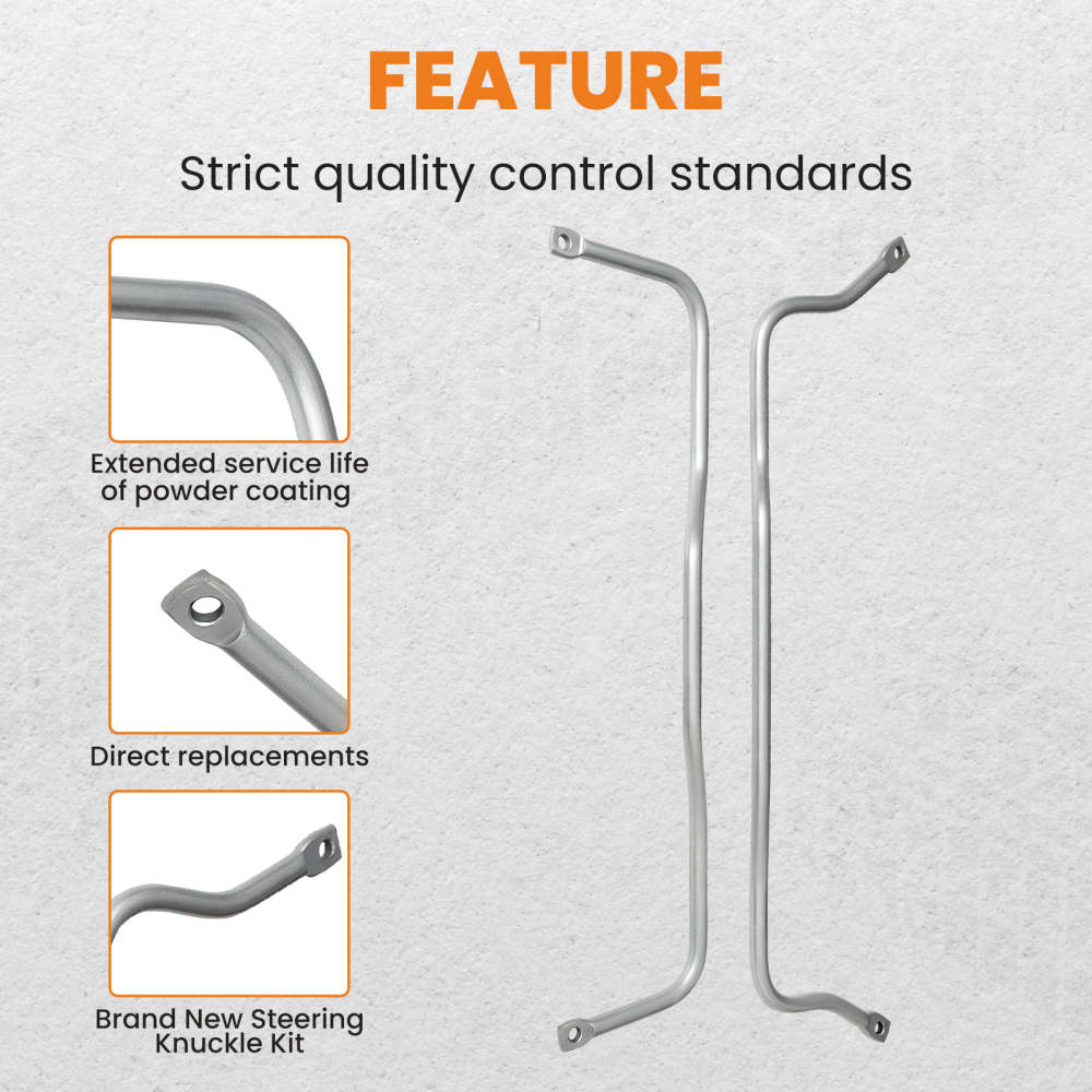 FrontRear Sway Bar Bars w/ Linkage Kit compatible for Chevy Car Bel Base ConvertibleMaxpeedingrods