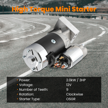 Super torque de arranque compatible para Chevrolet Chevy 283 305 327 350 454 ci Motor 18493