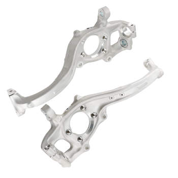 2x Front Left + Right Steering Knuckle Hub Bearing Carrier Arm Compatible For Audi A4 8k