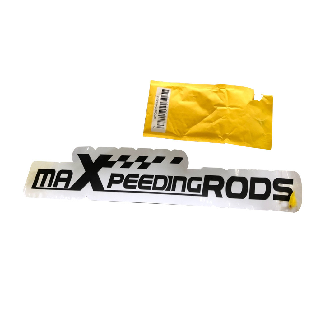 maxpeedingrods black car sticker