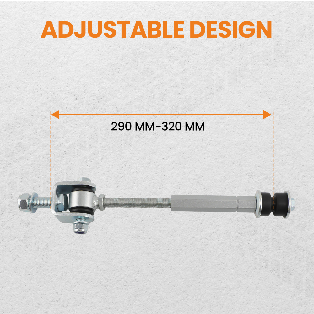 Heavy Duty Sway Bar End Links 6 Lift Kit compatible for GMC Silverado/Sierra 2500 3500