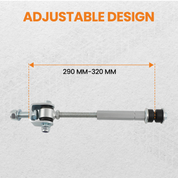 Heavy Duty Sway Bar End Links 6 Lift Kit compatible for GMC Silverado/Sierra 2500 3500