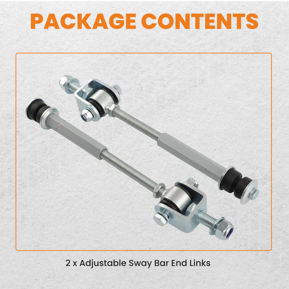 Heavy Duty Sway Bar End Links 6 Lift Kit compatible for GMC Silverado/Sierra 2500 3500