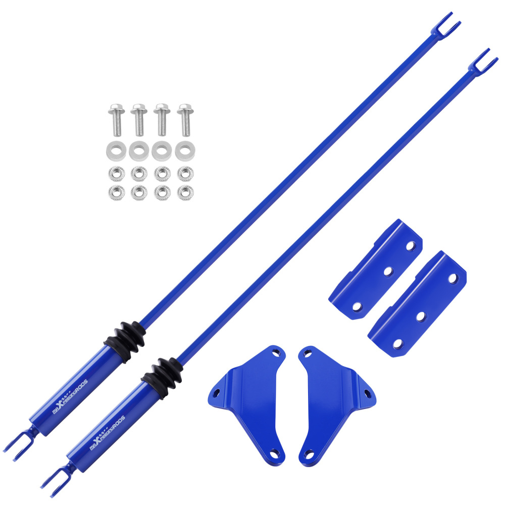 Compatible for Tesla 3 / 3 Performance 2017-2023 2x Balance Bar Damping Rod w/Bracket