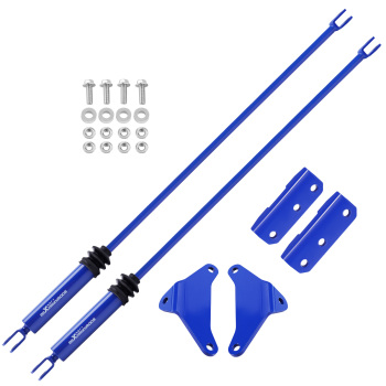 Compatible for Tesla 3 / 3 Performance 2017-2023 2x Balance Bar Damping Rod w/Bracket