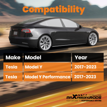 Balance Bar Damper Damping Rod w/Bracket Compatible for Tesla Y / Y Performance2020-2024