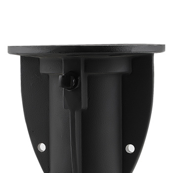 Adjustable Cushioned 5Th Wheel To Gooseneck Adapter 12-16 Remote Release Black