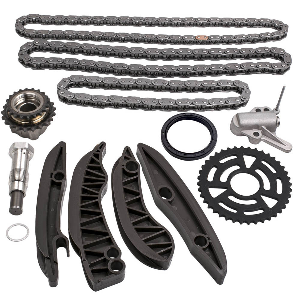 Kit catena distribuzione compatibile per BMW 116d 118d 120d 123d 316d 318d 320d 518d 520d N47 2.0 D