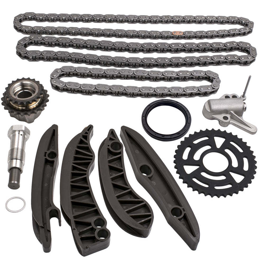 Upper Lower Rails Timing Chain Kit compatible for Bmw n47d20a n47d20b
