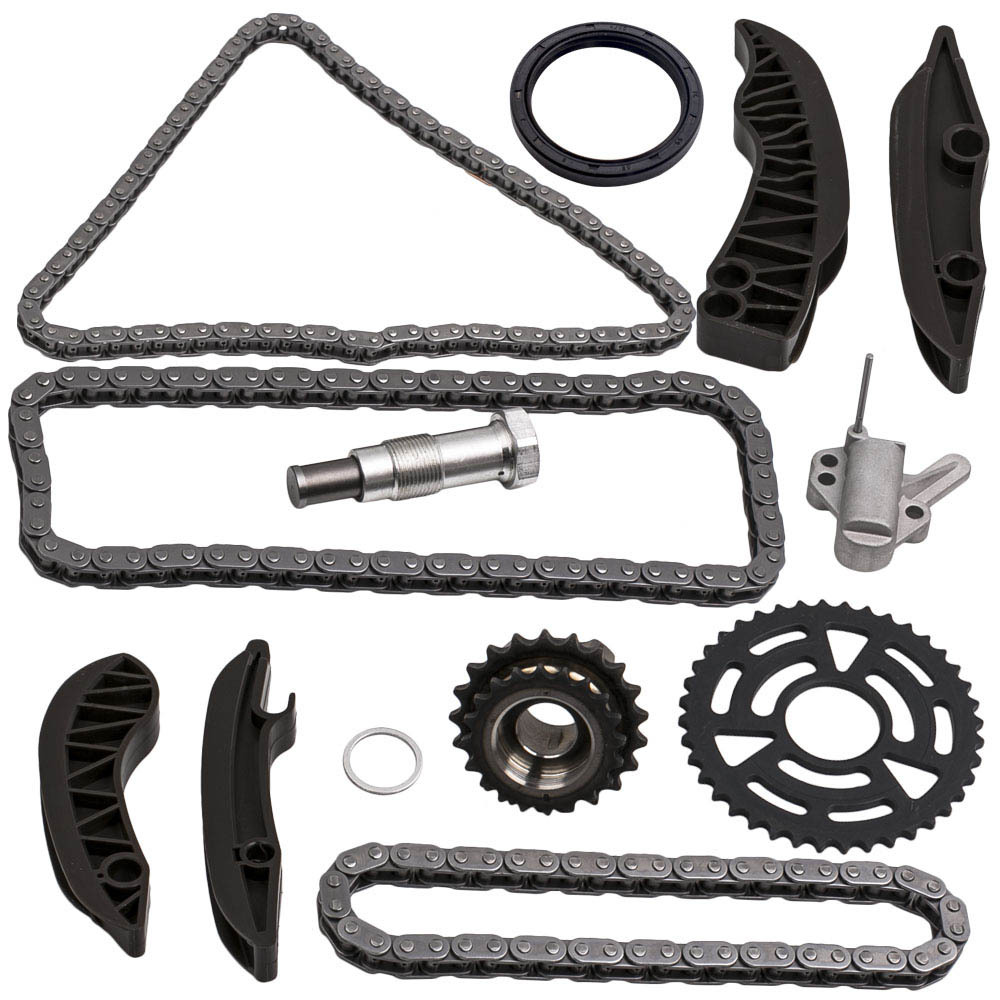 Kit catena distribuzione compatibile per BMW 116d 118d 120d 123d 316d 318d 320d 518d 520d N47 2.0 D