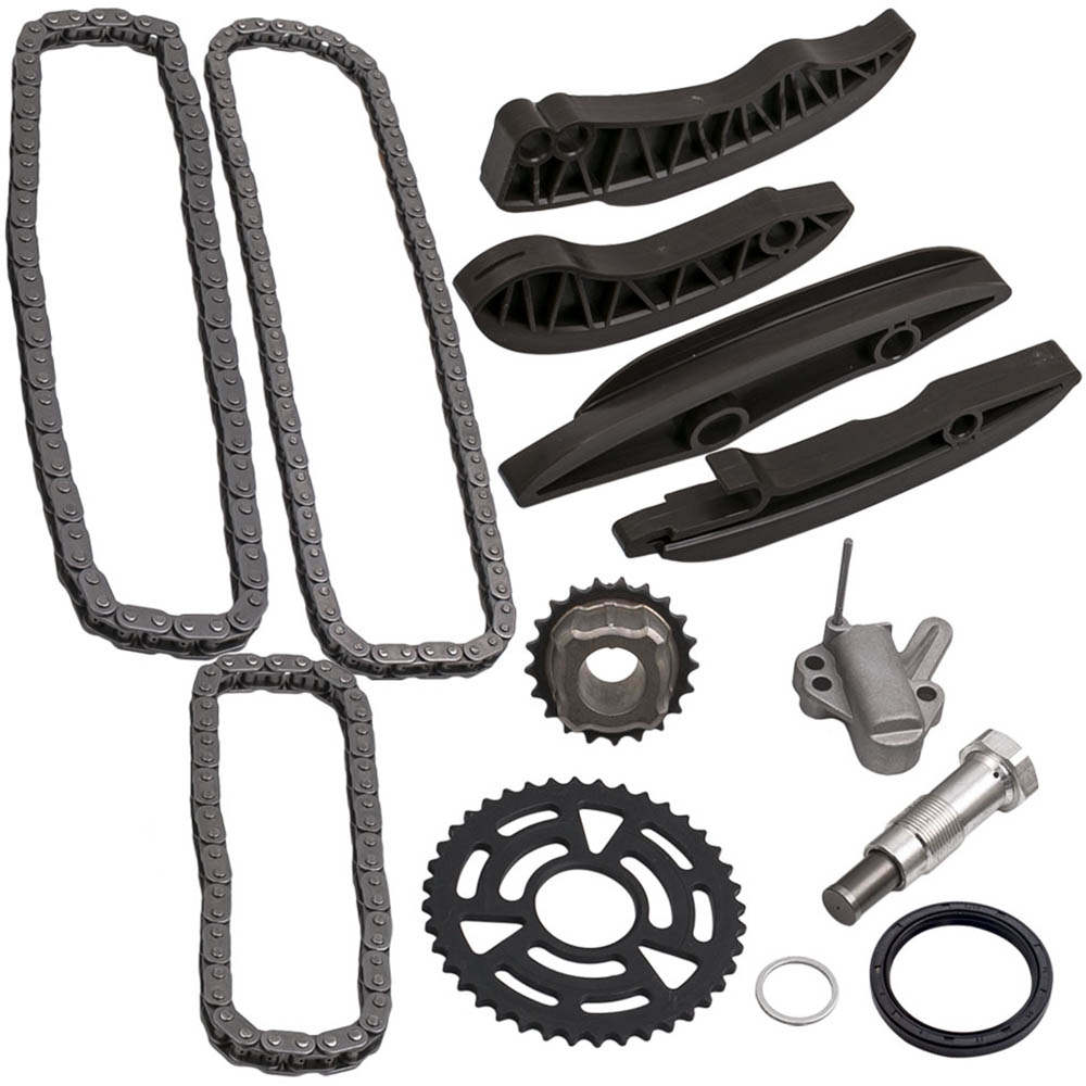 Upper Lower Rails Timing Chain Kit compatible for Bmw n47d20a n47d20b