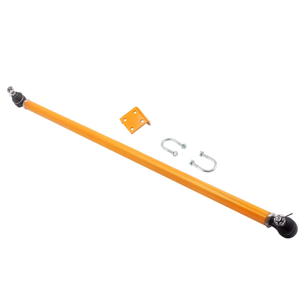 Adjustable Drag Link Heavy Duty compatible for Nissan Y61 GU compatible for Patrol 4WD Steering Arm Rod suspension arms