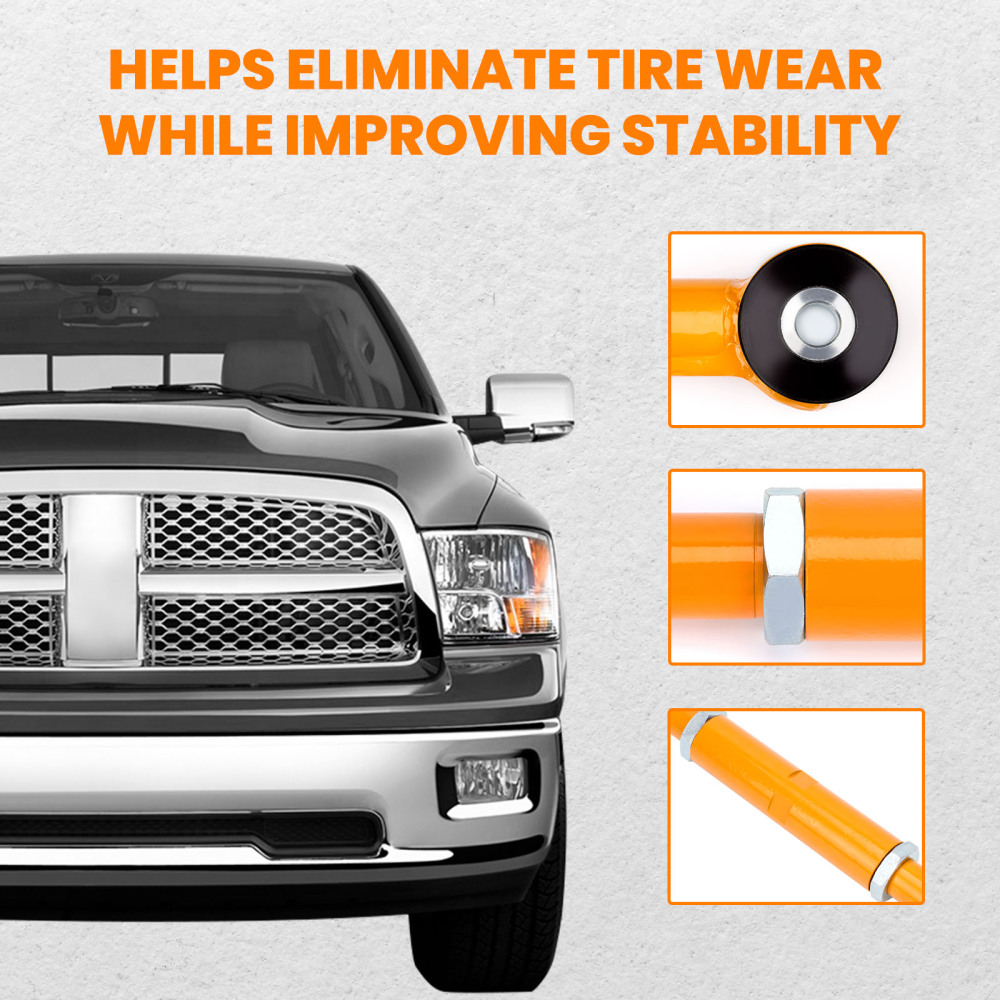 New Adjustable compatible for Panhard Track Arm Compatible for DODGE RAM 2500 3500 2003-2013 2WD4W