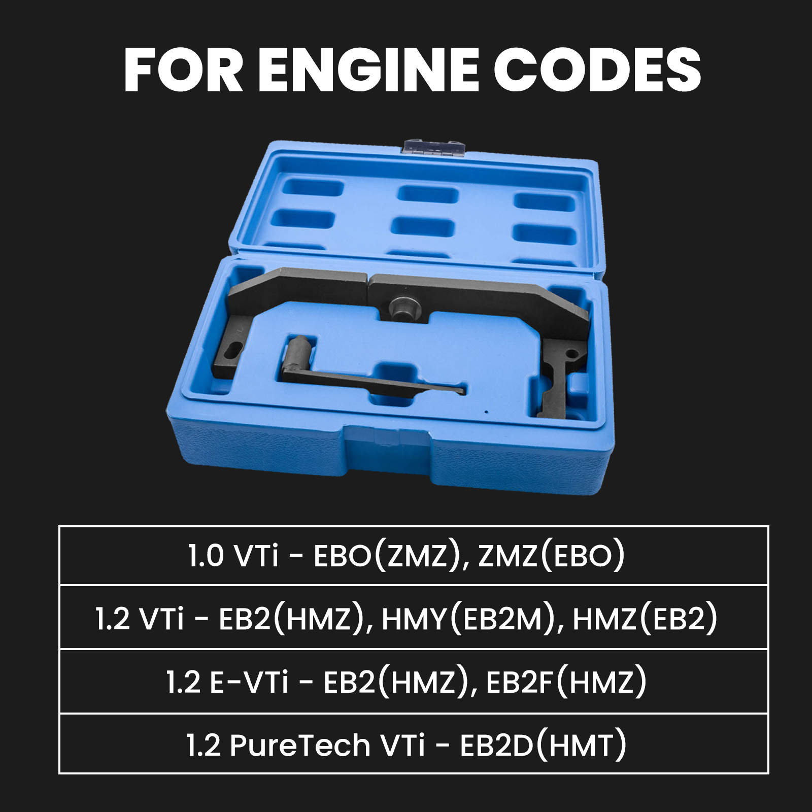 Engine timing tool kit compatible pour Peugeot 208 2008 compatible pour  Citroen C3 engine codes EBO EB2