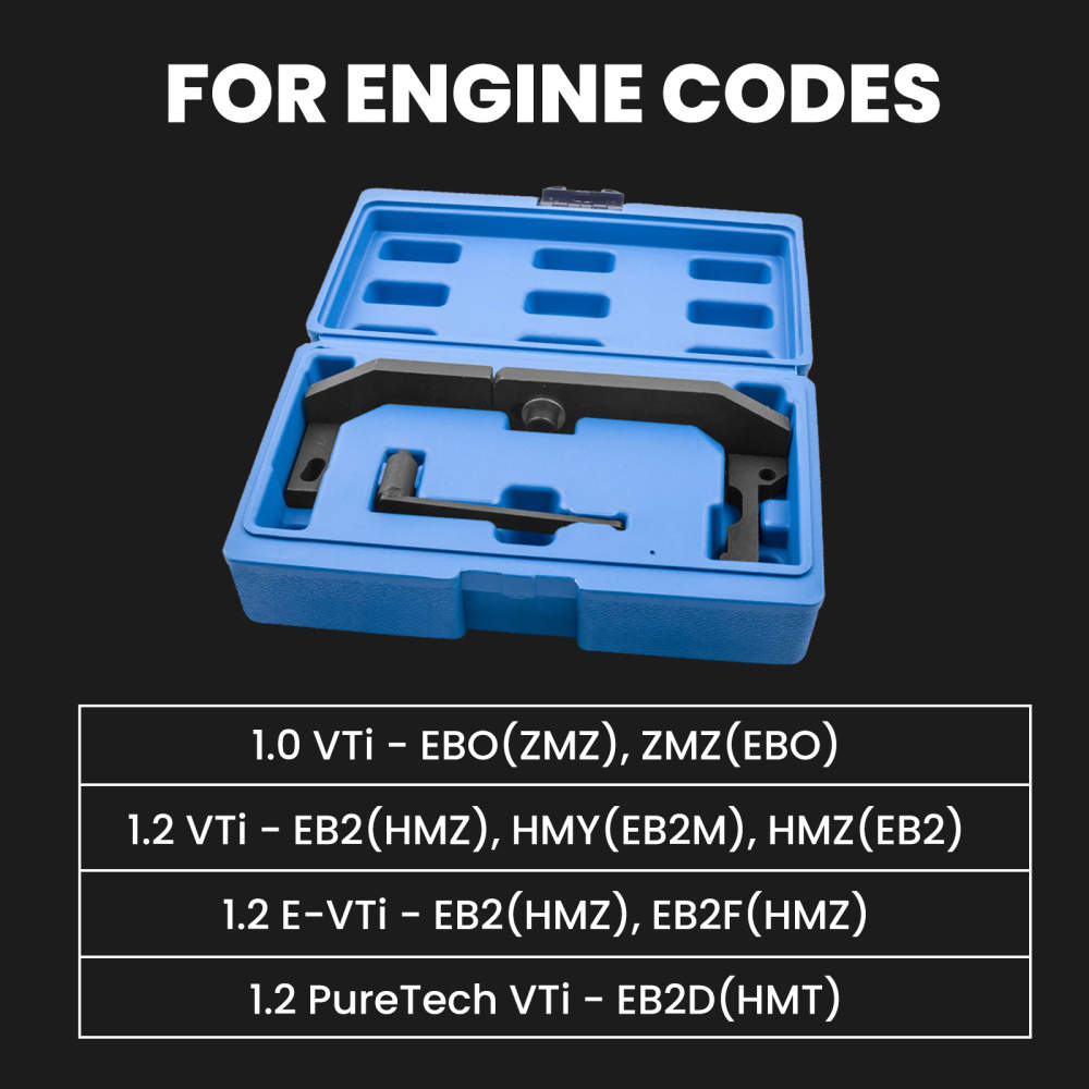 Kit outil calage moteur compatible pour Peugeot 208 2008 compatible pour Citroen C3 codes moteur EBO EB2