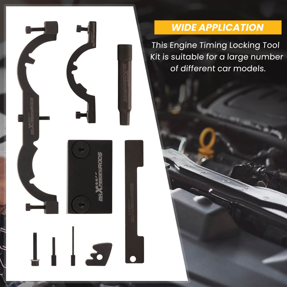 Kit d'outils de blocage de la distribution du moteur compatible pour Opel Chevrolet 1.2 1.4 Turbo A12XEL A14NEL